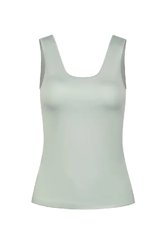 Enhance Square-Neck Fitted Tank