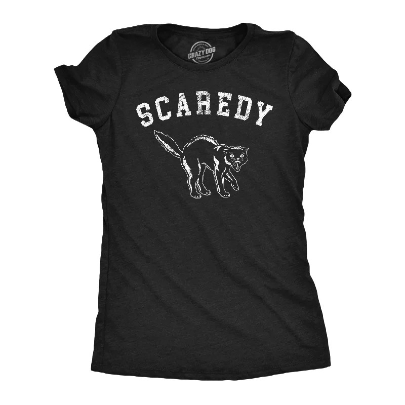 Scaredy Cat Women's T Shirt