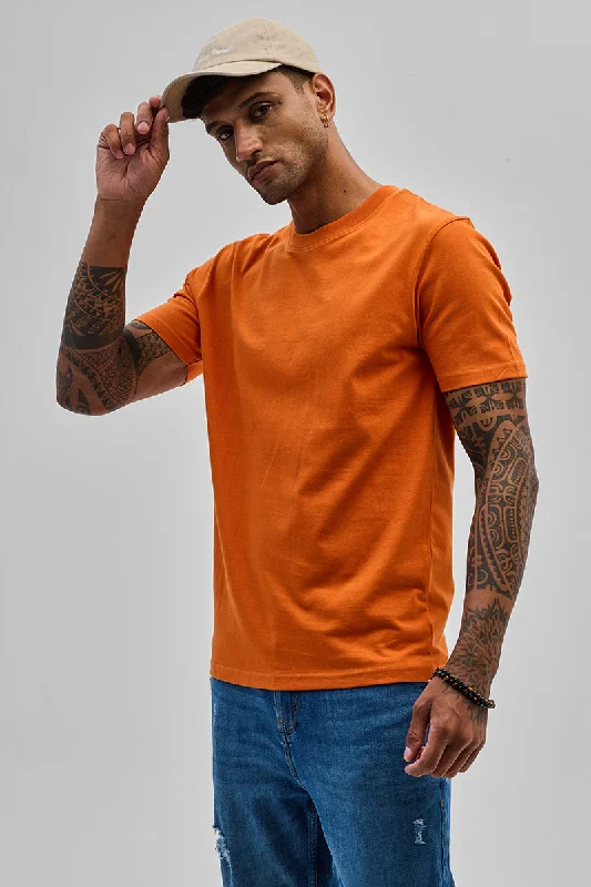 The Greatest Orange Slim Fit T-Shirt