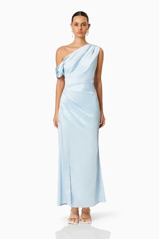 Retreat Maxi Dress In Blue