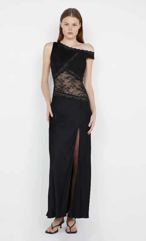 SASHAY MAXI DRESS - BLACK