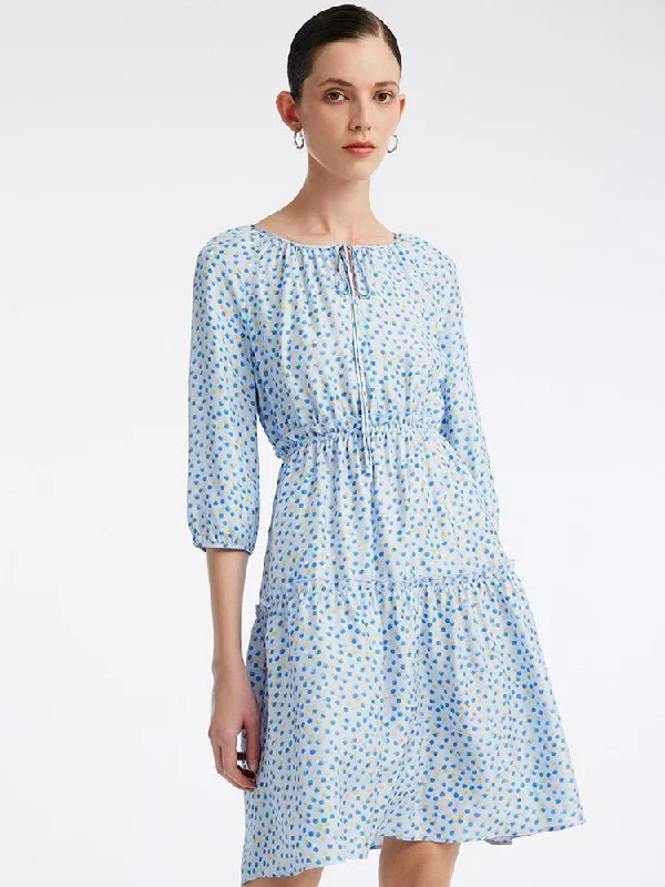 16.5 Momme Silk Midi Dress