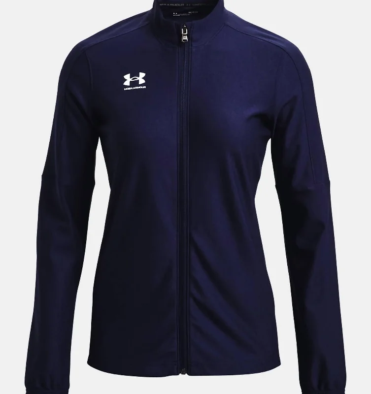 Women's Challenger Track Jacket In Midnight Navy/white