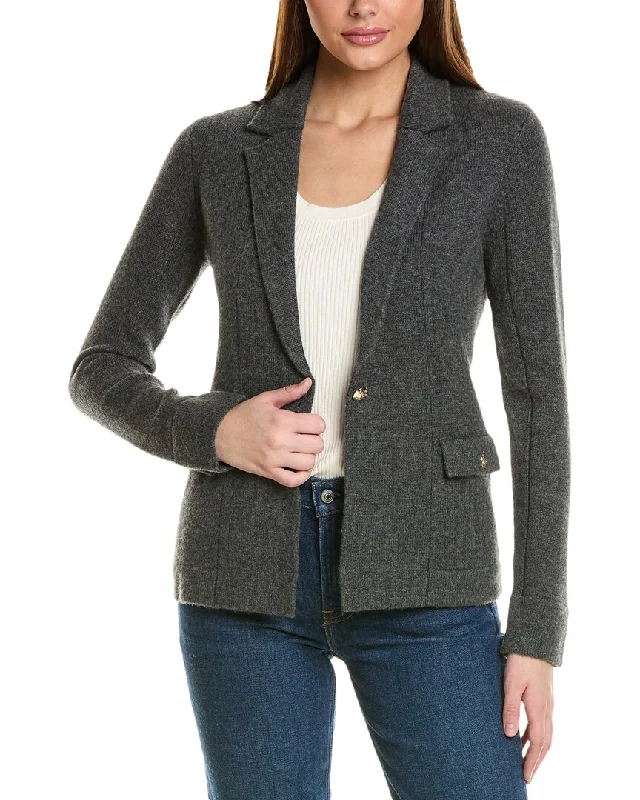 Bruno Magli Wool & Cashmere-Blend Sweater Blazer