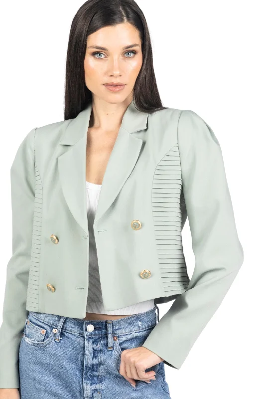 Lancey Cropped Women Blazer