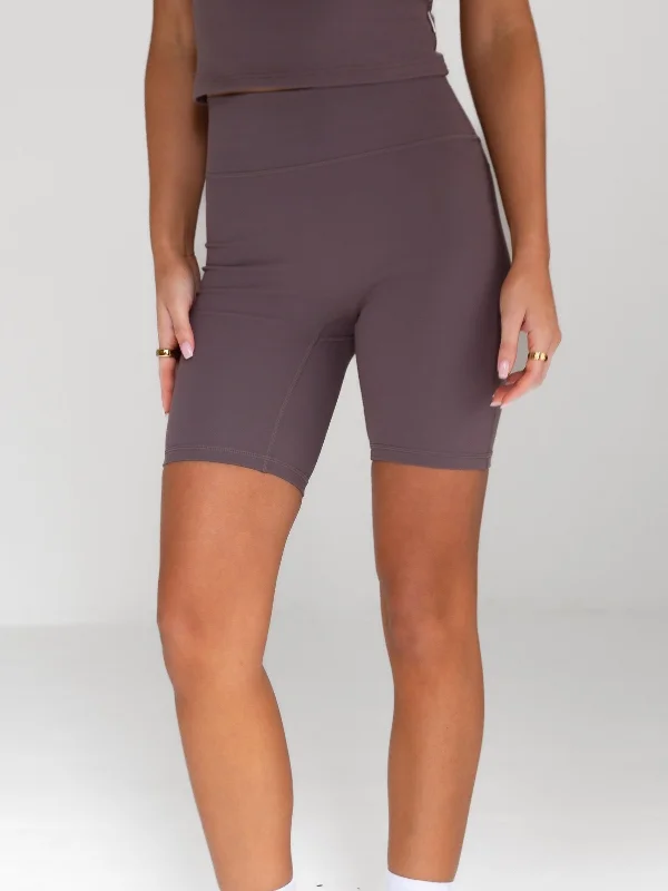 Sofia Soft Shorts - Mocha