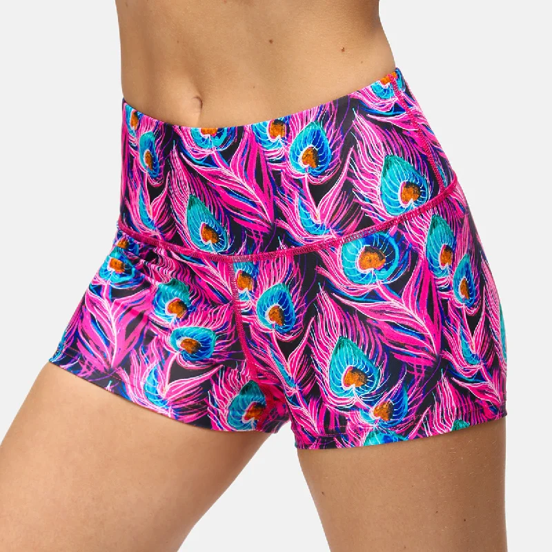 Flamboyant Feathers TikiBooty Shorts