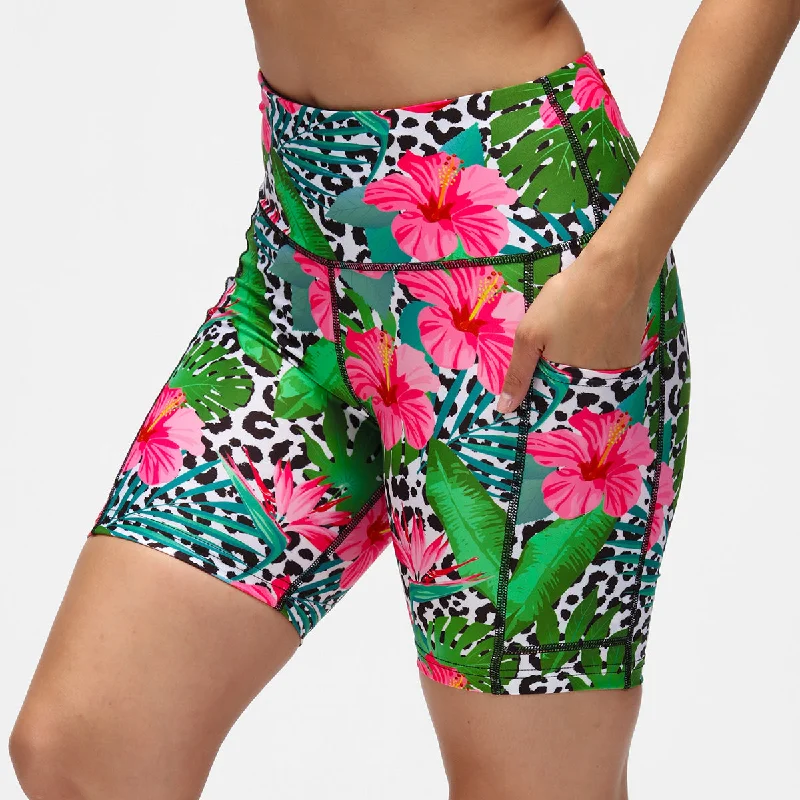 Hibiscus Running Shorts