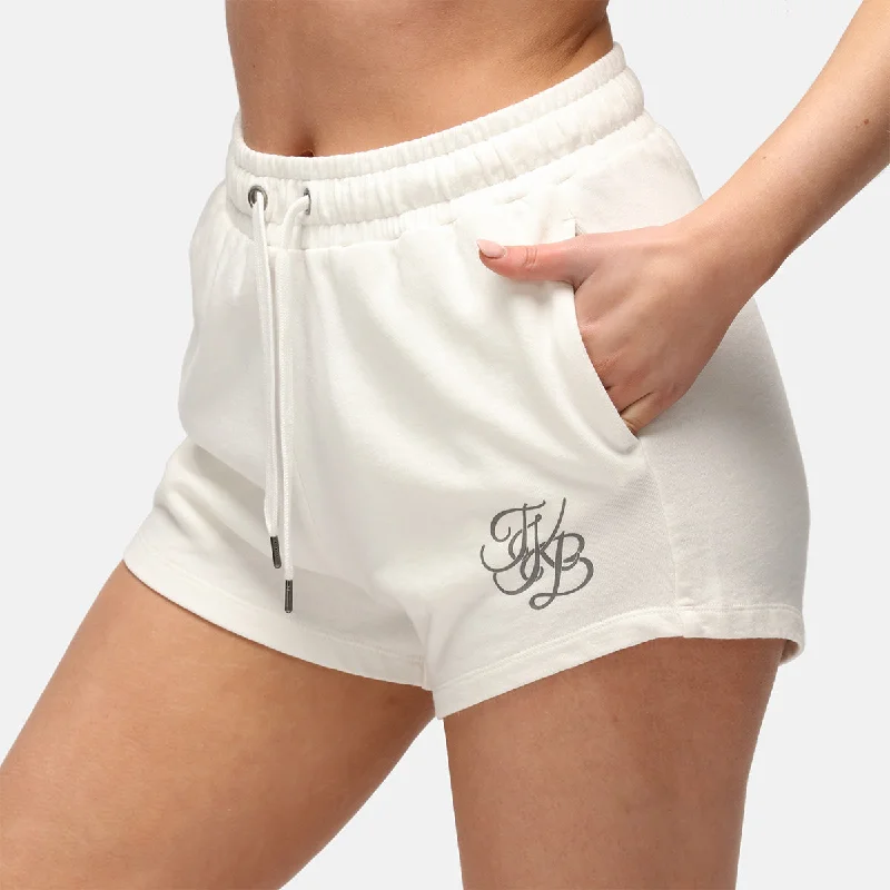 TKB Ivory Ladies Terry Shorts