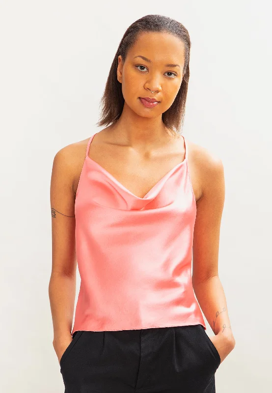 Valerie Top Coral Pink